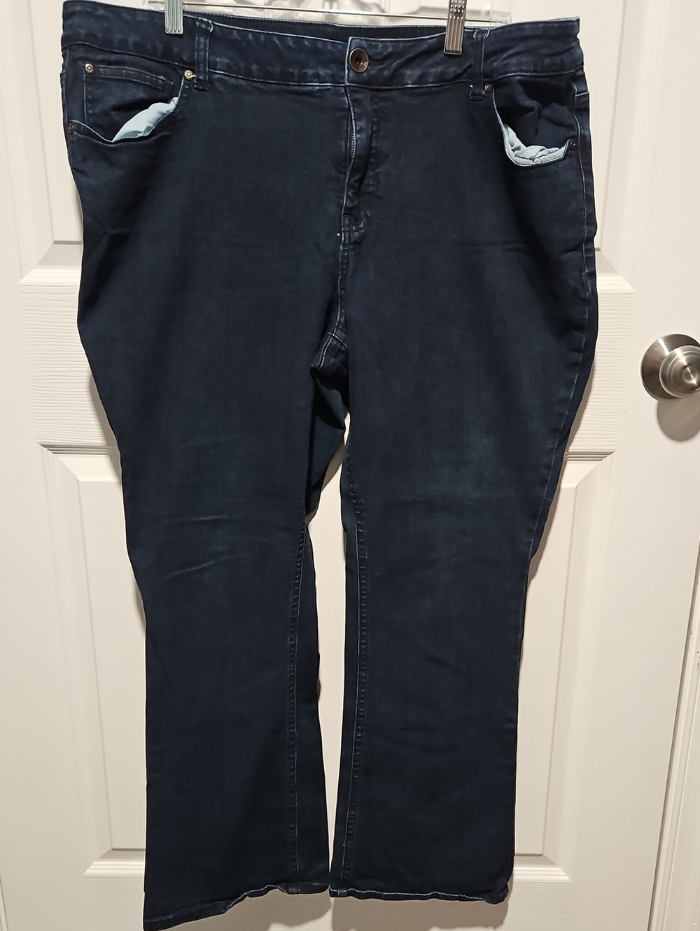 a.n.a Women’s Dark Blue Boot Cut Jeans Size 22